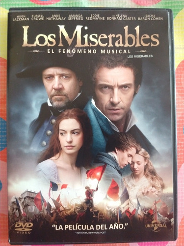 Dvd Los Miserables Hugh Jackman W