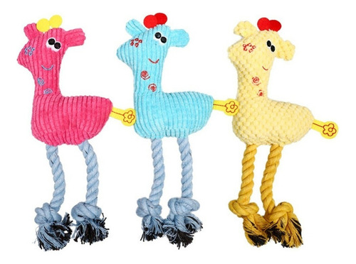 N Juguete De Peluche For Perros Cachorros Con Cuerda, Diseño