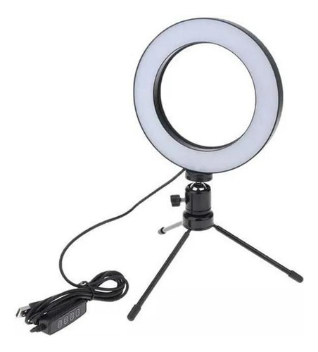 Iluminador Ring Light 16cm Usb Led