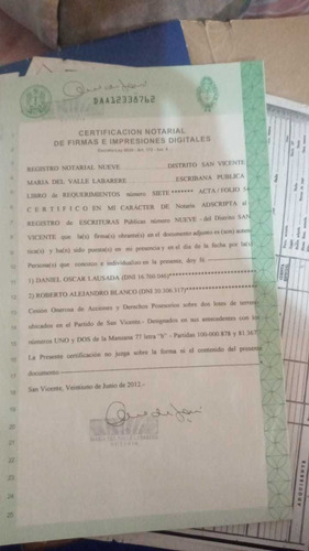 Imagen 4 de 13 de Se Venden Dos Lotes En Esquina. Frente A Upcn