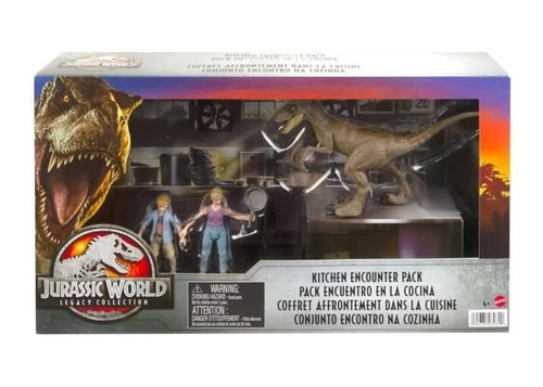 Jurassic Park Legacy Collection Kitchen Encounter Mattel