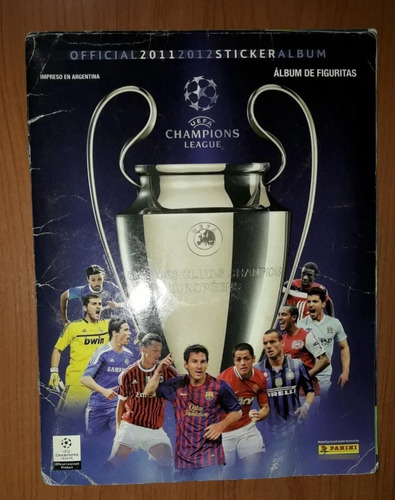 Álbum De Figuritas Uefa Champions League 2011-2012 Completo