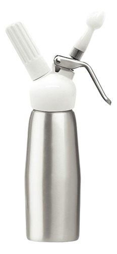 Garrafa Sifão Chantilly Acabamento Decoração + 3 Bicos Inox