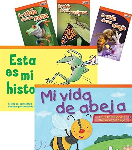 Libro Ciclos De Vida (life Cycles) 6-book Set (language Lcm5
