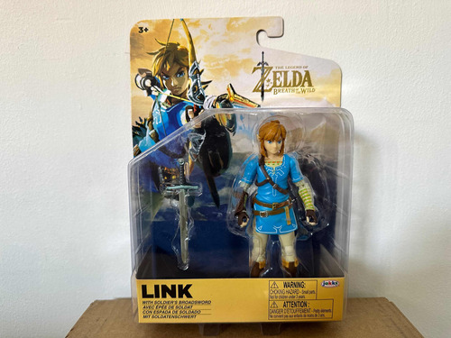 The Legend Of Zelda (botw): Figura De Accion Link Con Espada