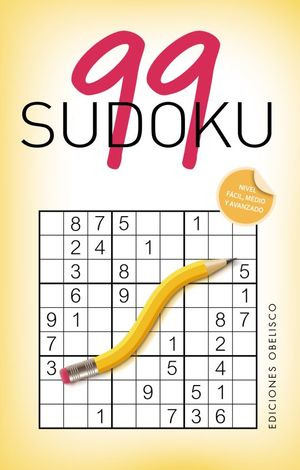 Libro 99 Sudoku. Nivel Fácil, Medio Y Avanzado Zku