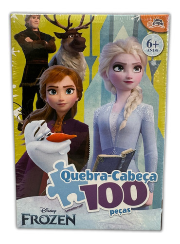 Quebra Cabeça 100 Peças Frozen - Toyster 8027