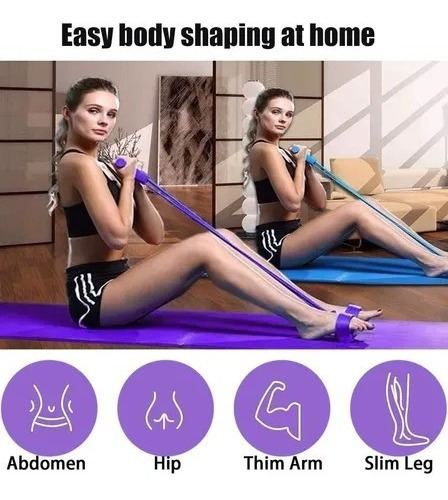 Banda Elástica Para Ejercicios Abdominales Estiramiento