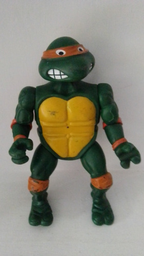 Figura Tortuga Ninja Miguel Ángel Grande Articulada 25cm 