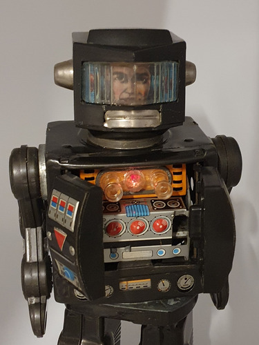 Robot Super Astronauta Rotate O Matic 60´s Japón Si Funciona (Usado)
