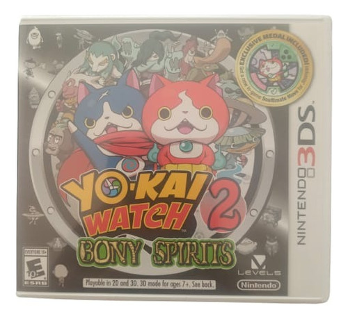 Yo Kai Watch 2 Bony Spirits 3ds 100% Nuevo Original Sellado