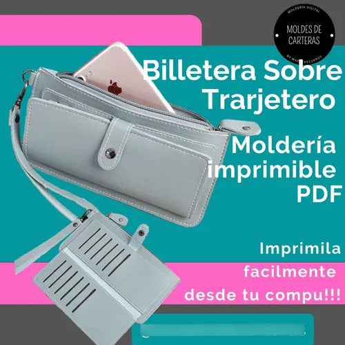 comprar Moldes De Carteras Moldería Digital Pdf Billetera Tarjetero