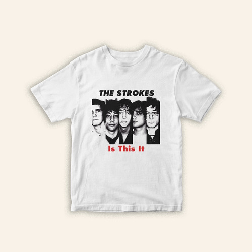 Playera Banda The Strokes Is This It