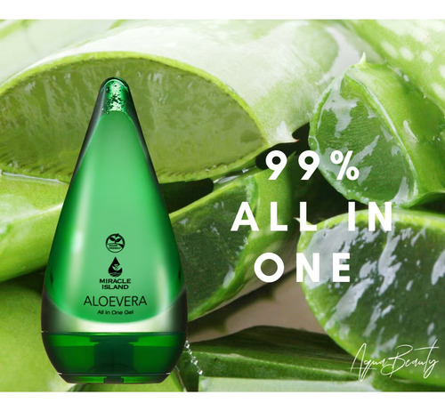 Miracle Island Gel De Aloe Vera 99% 250 Ml