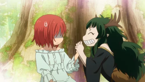 Beijo Debaixo do Visco  The Ancient Magus' Bride (Dublado) 