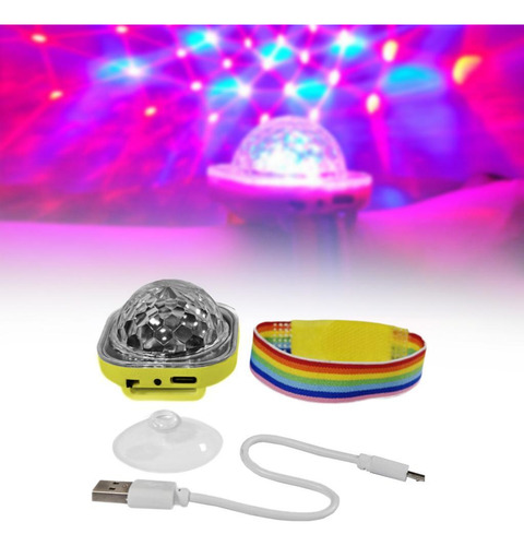 Mini Luz De Disco De Pulsera Disco Led Con Pulsera Portátil