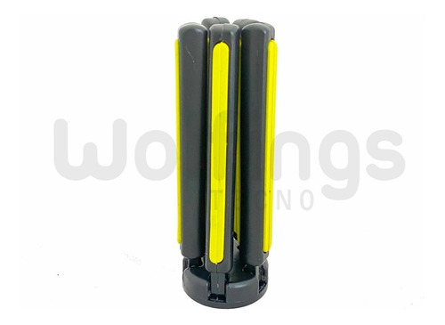 Imagen 2 de 7 de Posa Pava Apoya Fuente De Silicona Modelo Estrella Plegable