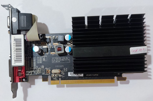 Imagem 1 de 2 de Placa De Video Xfx Pci Express Radeon Hd5450 512mb Ddr3