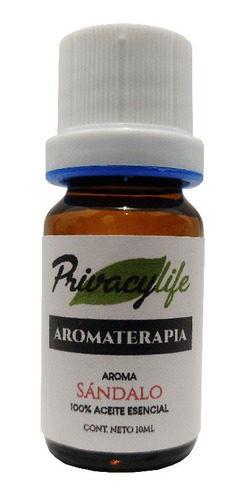 Aceite Esencial Pl 100% Natural Aroma Sándalo Aromaterapia 