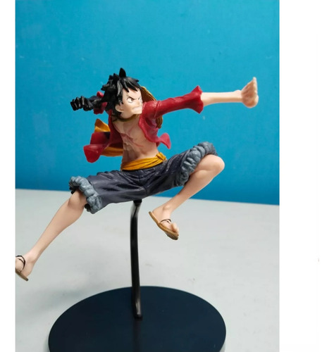 Figura Luffy One Piece Busoshoku Haki No Black Fist 18cm Bas