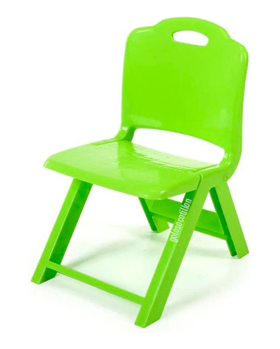 Silla Para Niños Plegable Sillita Infantil Chica Colores