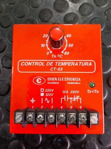 Control De Temperatura Orión Ct-03. 110vac