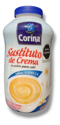 Sustituto Crema En Polvo Para Cafe Sabor Vainilla Corina 1k