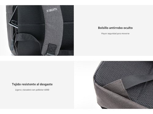 Xiaomi Commuter Backpack, Morral 15.6'' / Bolsillo Antirrobo