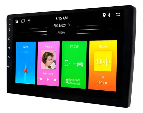 Central Multimidia 9 Polegadas 2gb 32gb Carplay Android Auto