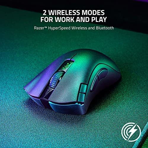 Mouse Razer Deathadder V2 X Hyperspeed Inalámbrico -negro