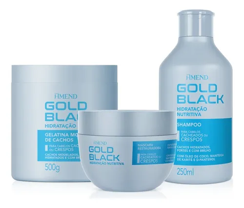 Amend Hidratação Nutritiva Shampoo + Mascara + Gelatina