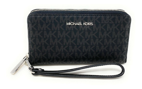 Imagen 1 de 6 de Billetera Michael Kors Original Jet Set Travel Black
