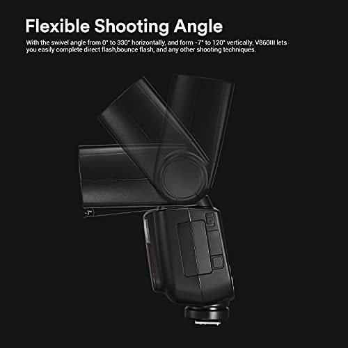 Kit Flash Godox V860iii-s Para Cámaras Sony Dslr -negro