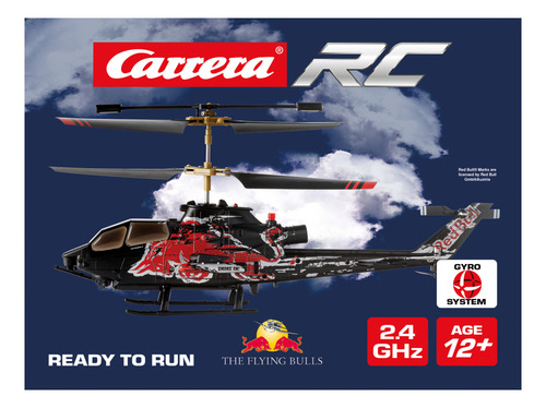 Helicoptero Carrera Red Bull Cobra Tah Rojo
