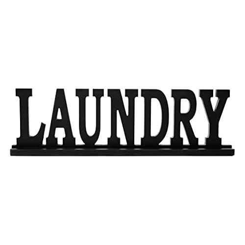 Señales - Laundry Word Sign, Laundry Room Decor, Cutout Free