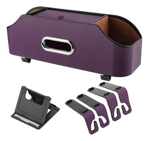 Combinación De Organizador Con Portapañuelos Y Violeta