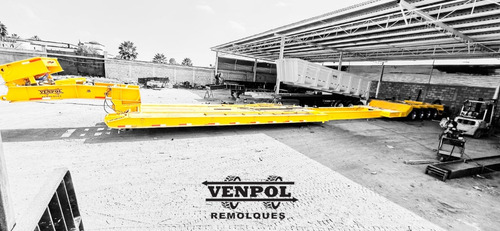 Lowboy Extensible Para Movimiento De Trenes Vagones Hi Rail