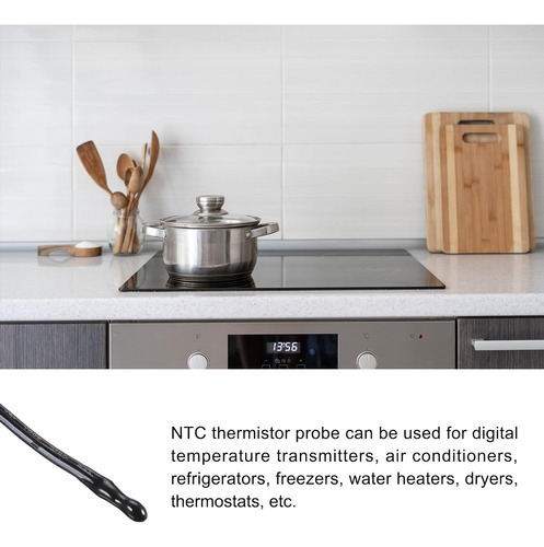 Sonda De Termistor Ntc 5k 1.3 Pies Sonda De Sensor De Temper