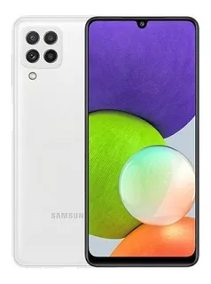 Celular Samsung Galaxy A22 4gb Ram + 128gb Liberado Blanco