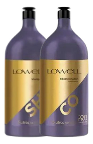 Lowell Lavatório Shampoo + Condicionador 2500ml