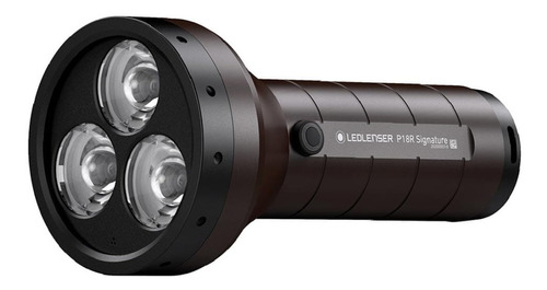 Linterna Led Lenser Recargable P18r Color de la linterna Negro Color de la luz Blanco
