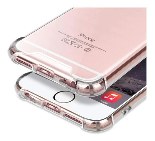 Carcasa Para iPhone 6/6s Transparente Marca Cofolk+ Mica