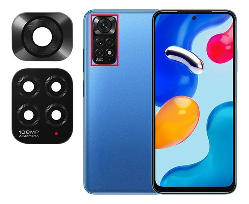 Lente Cámara Xiaomi Redmi Note 11 Pro 4g Incluye Adhesivo