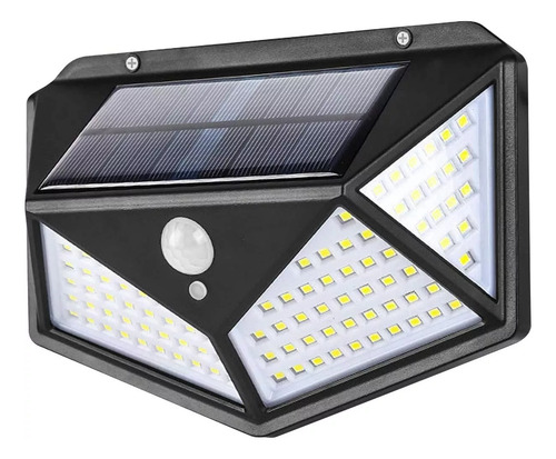 Lampara Solar Foco Potente 20 Led - Sensor Celula Luz Farol