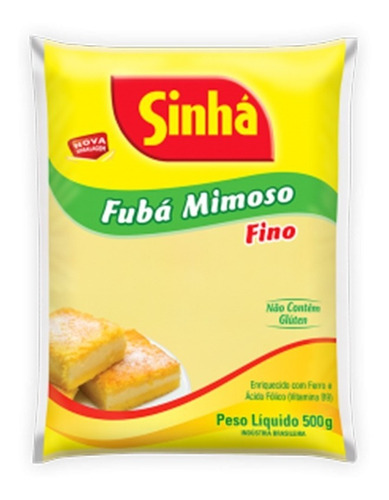 Fubá Mimoso Fino Sinhá 500g