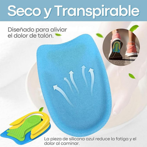 Taloneras Elasticas Anti-dolor Talón - 2 Unid