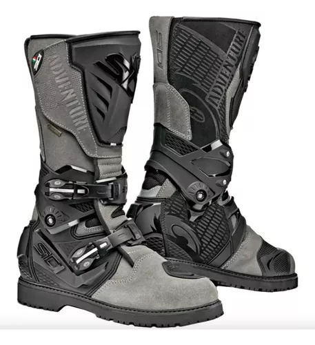 Botas Moto Adventure 2 Gore-tex Gris Sidi Original