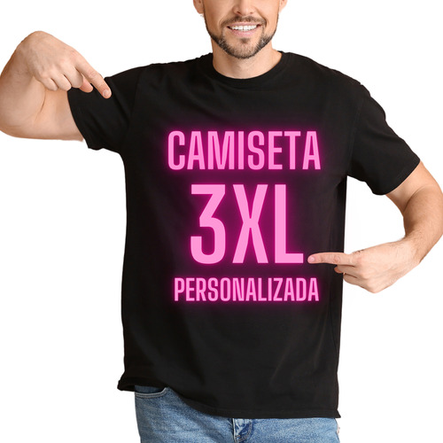 Camiseta Personalizada Talla 3xl Estampado A Tu Gusto Unisex