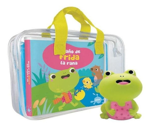 Libro Para El Agua Con Muñeco - La Rana - Catapulta