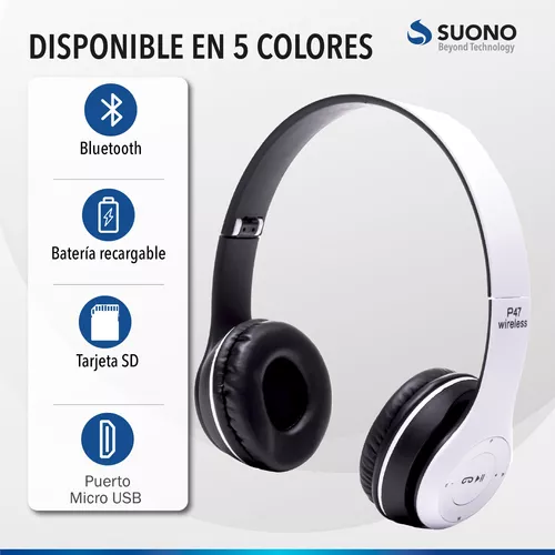 Audifonos Bluetooth Inalambrico Auriculares Para Telefonos Celular Manos  Libres